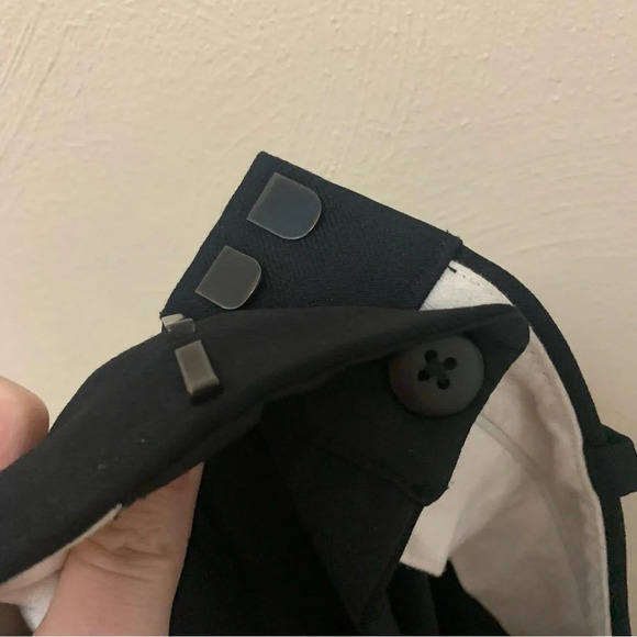 M.M. LaFleur The Mejia Pant Washable Wool Twill in Black Size 0 - Picture 8 of 14